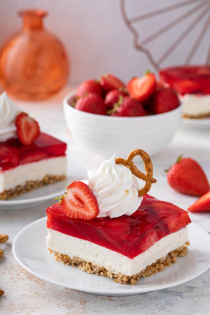 STRAWBERRY PRETZEL SALAD